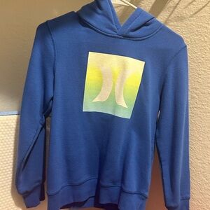 Blue Hoodie with Graphic Logo